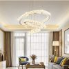 3-Ring Crystal Pendant Lamp