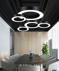 Modern single pendant light